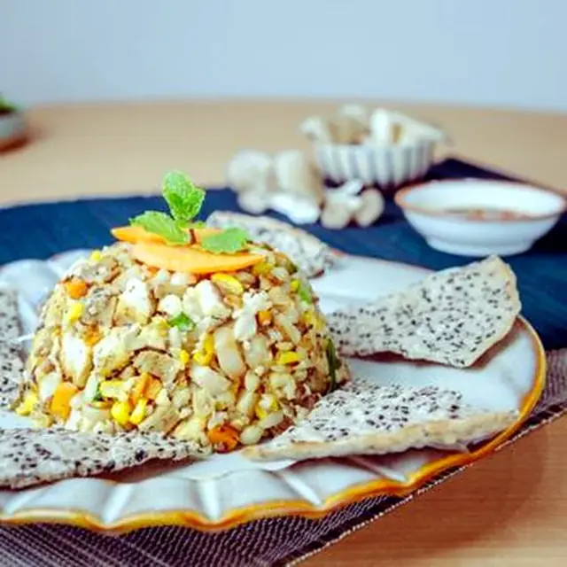 Mushroom Fried Rice