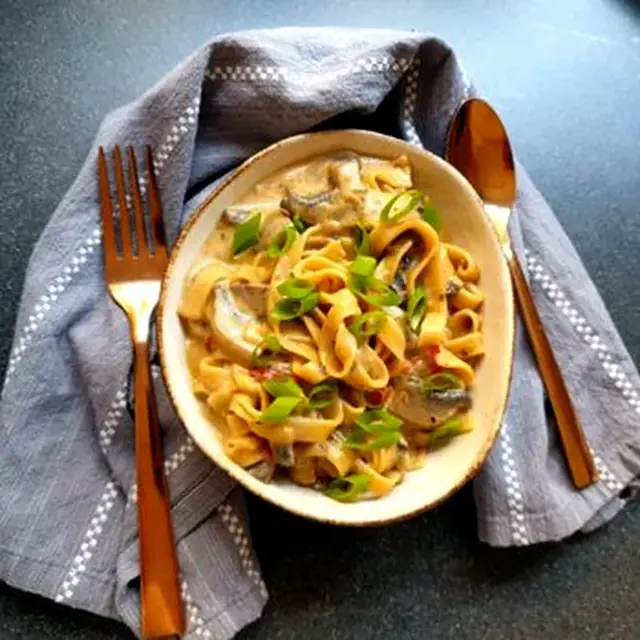 Mushroom Noodles